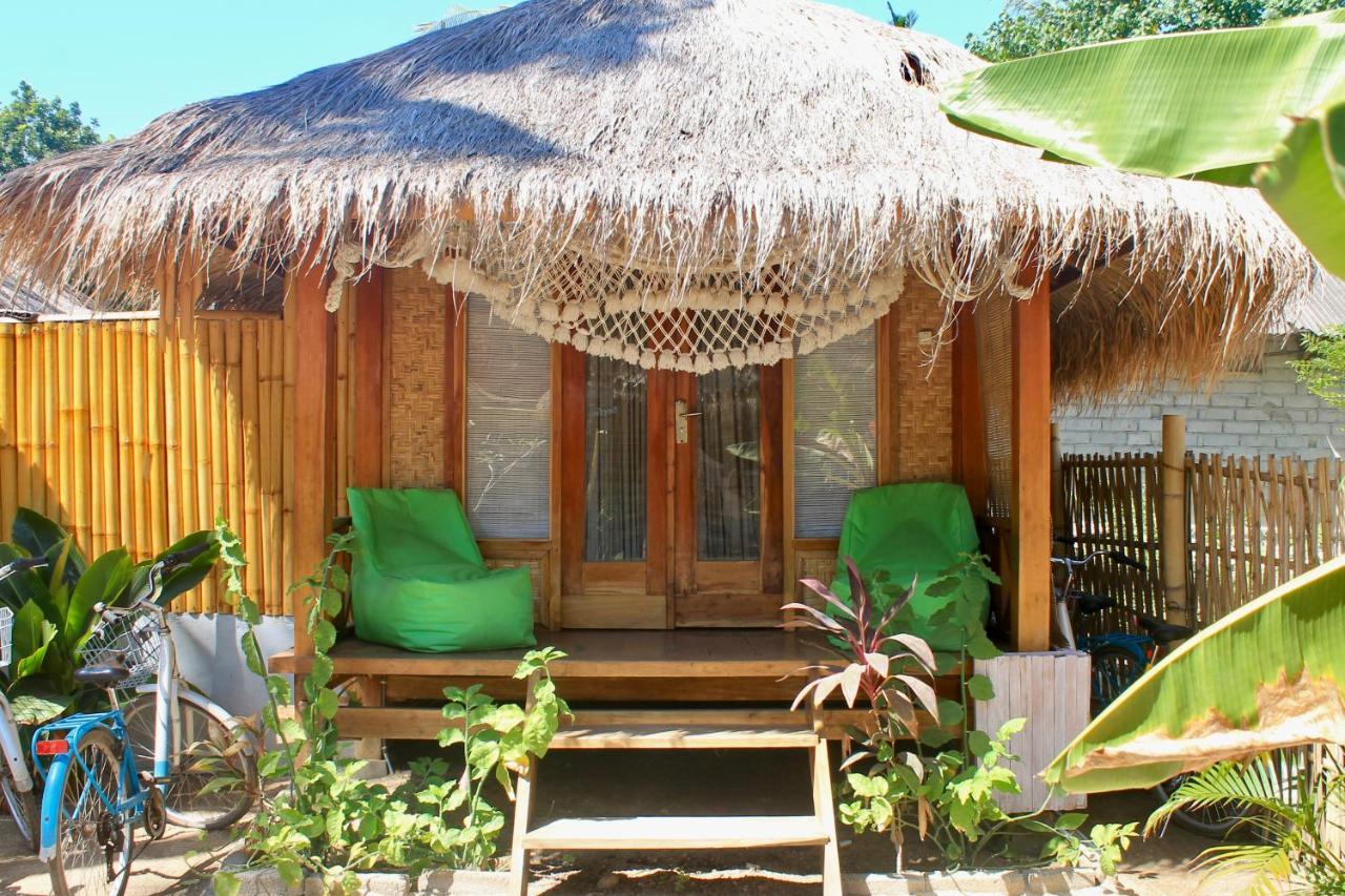 Rumah Canaria Bungalow Gili Trawangan Kültér fotó