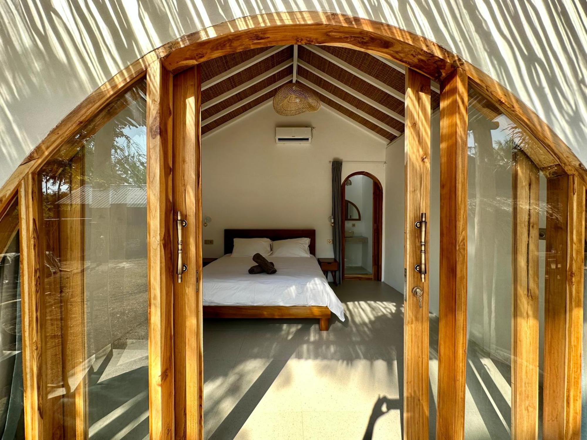 Rumah Canaria Bungalow Gili Trawangan Kültér fotó