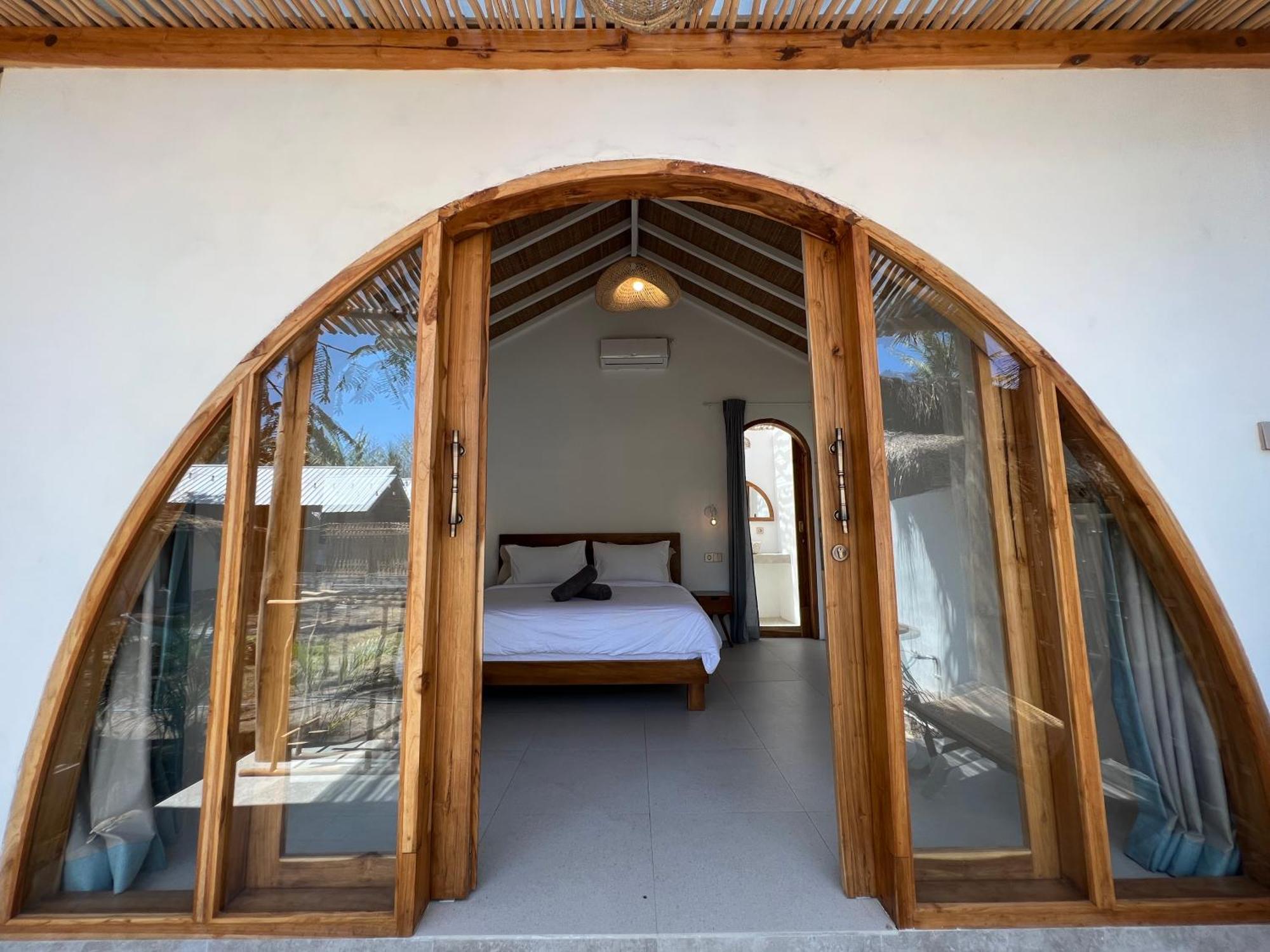 Rumah Canaria Bungalow Gili Trawangan Kültér fotó
