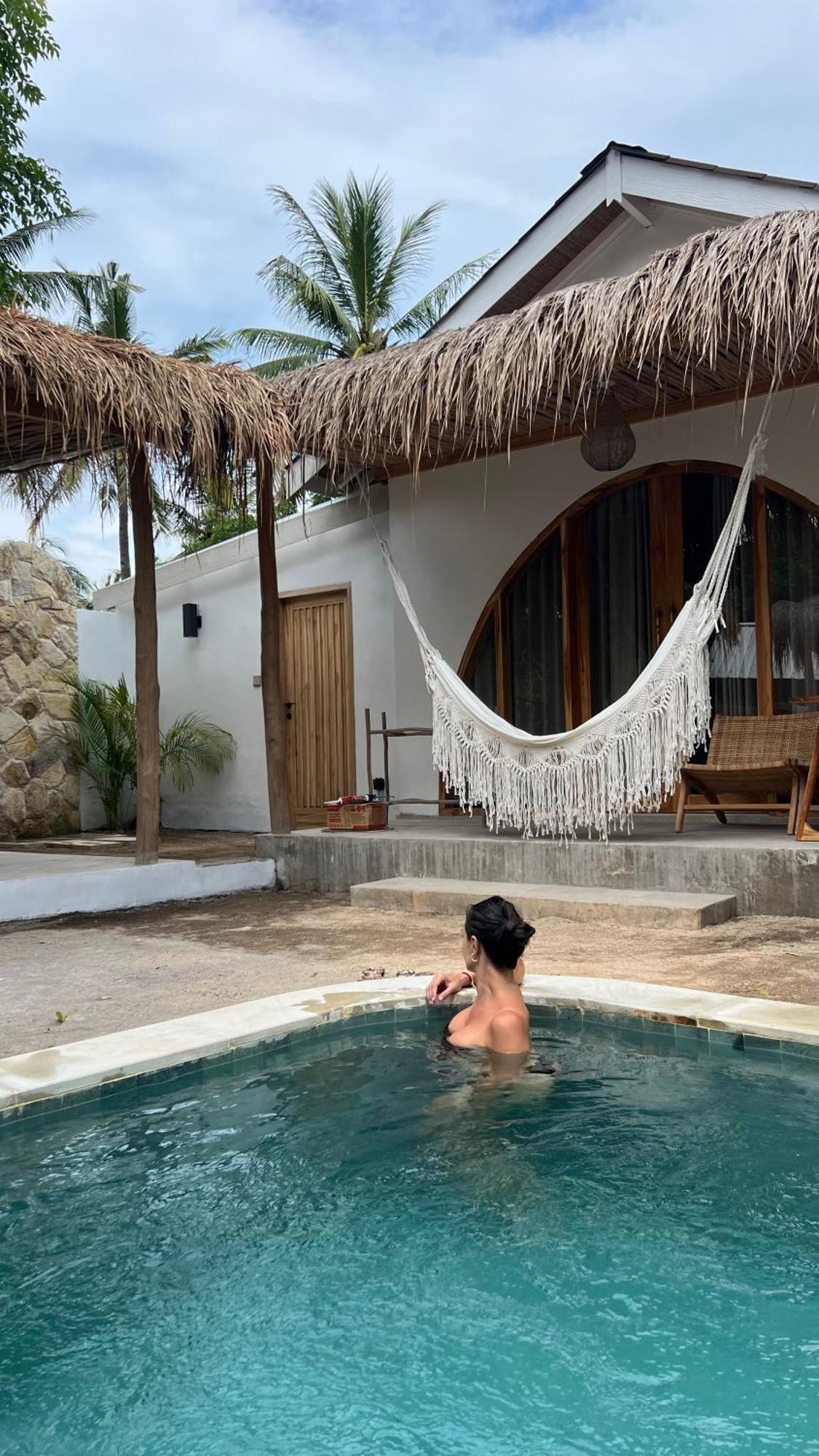 Rumah Canaria Bungalow Gili Trawangan Kültér fotó